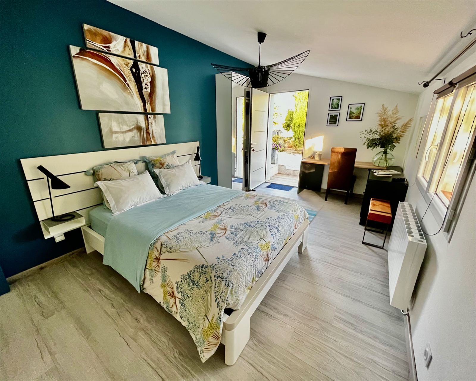Gästezimmer in Arthès bei Albi, Bett 160×200 cm und eigener Eingang