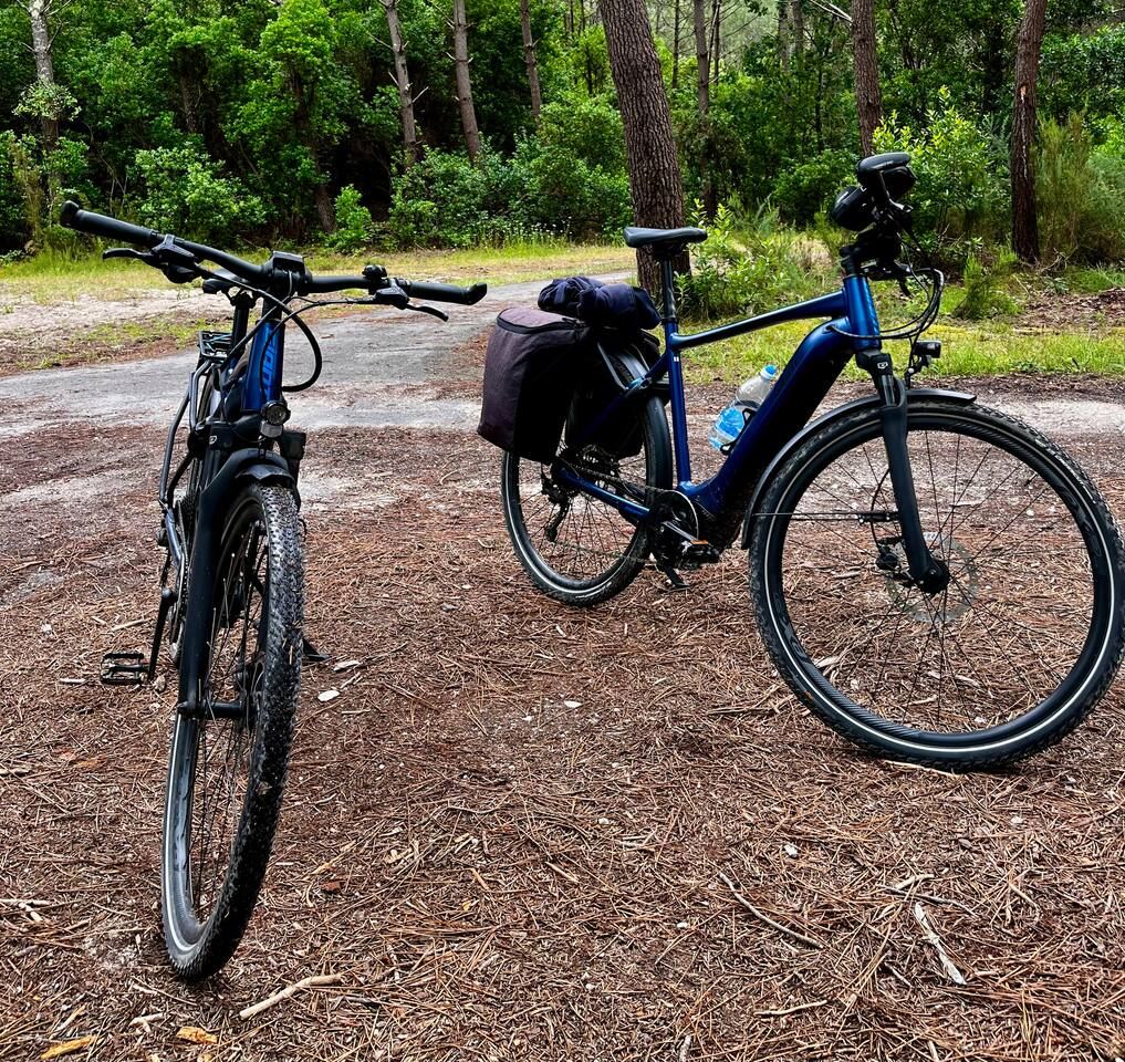 E-Bikes zum Verleih beim Gästezimmer bei Albi